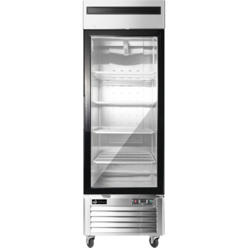 EFI FI1-27GDSVC 27-Inch Single Glass Door Ice Cream Freezer Merchandiser
