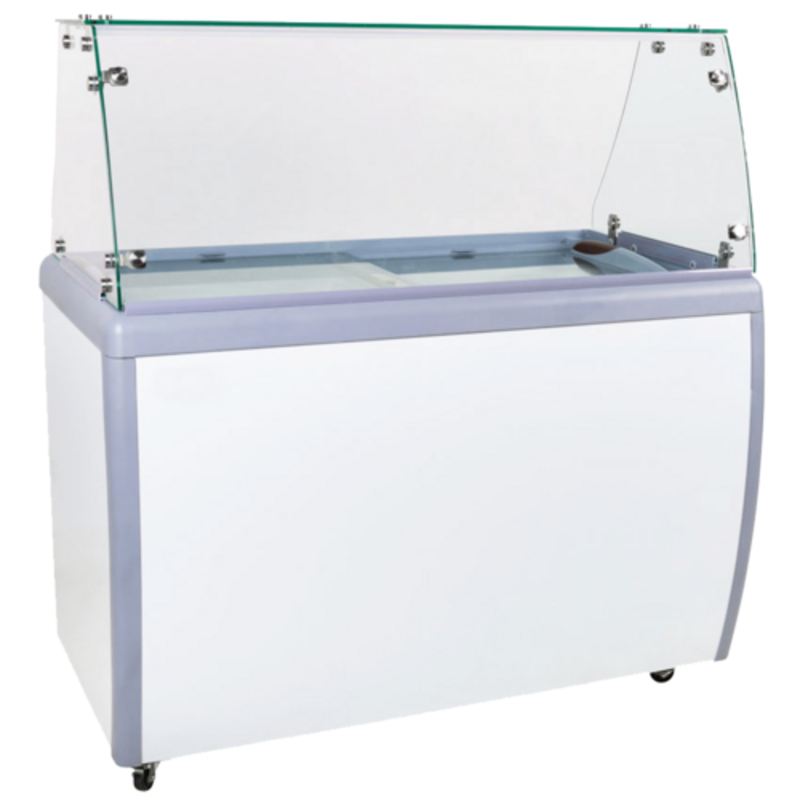 EFI FICD-50 Commercial 49.6-Inch Ice Cream Dipping Showcase