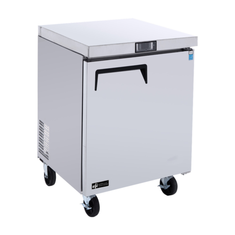 EFI FUDR1-27VC-R 27.5-Inch One-Door Undercounter Commercial Freezer