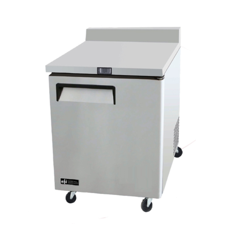EFI FWDR1-27VC-R Versa-Chill 27.5-Inch Solid Door Worktop Freezer