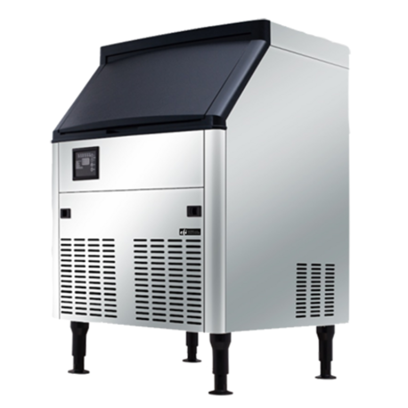 EFI IM-160 Air-Cooled Cube Ice Machine with 80 lbs Built-In Bin