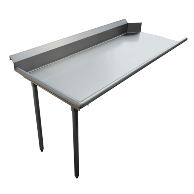 EFI SICT48L 48-Inch Straight Clean Dishtable for Right-to-Left Operation