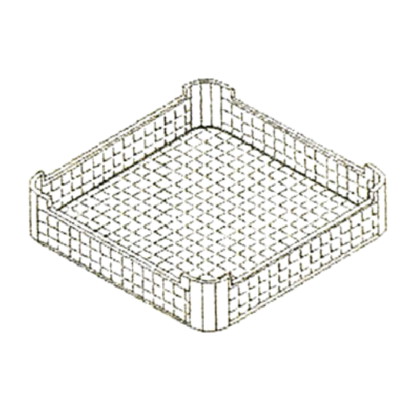 Fagor 19000484 Heavy-Duty 20x20 Open Utility Dishwasher Rack
