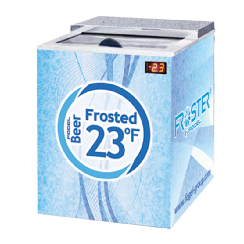 Fogel FROSTER-B-25-HCB 26" Horizontal Single-Section Underbar Bottle Cooler