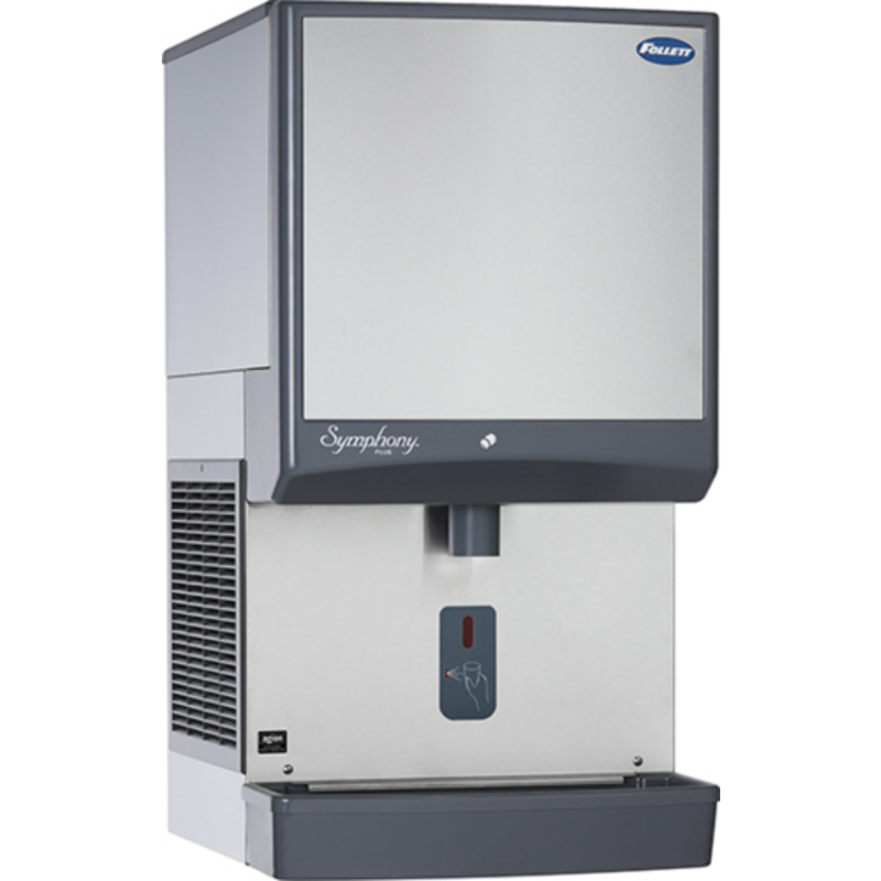 Follett Symphony Plus 25HI414A-SI-DP Touchless Wall-Mount Chewblet Ice Dispenser