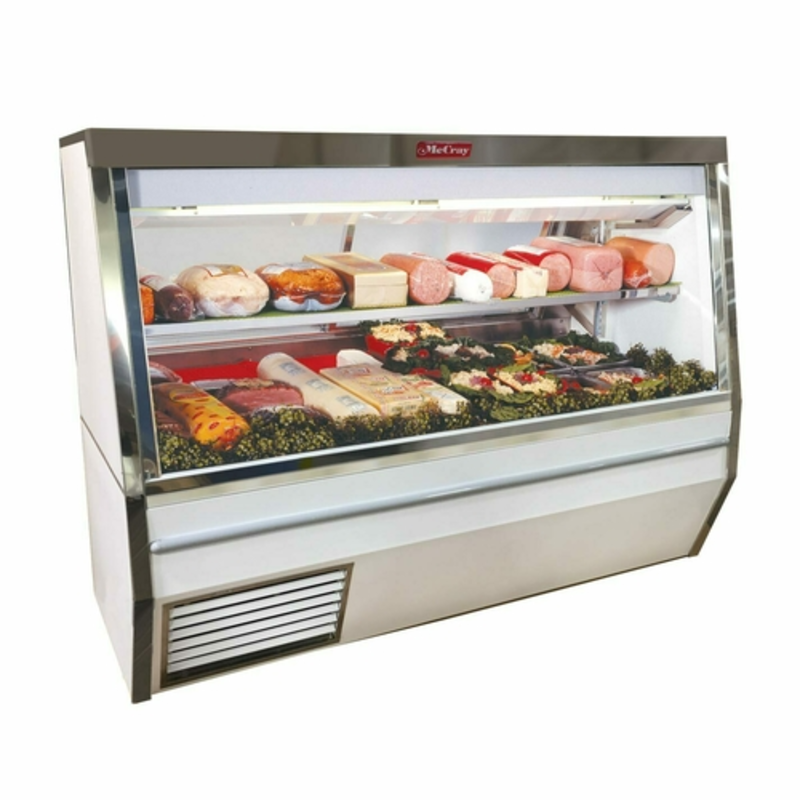 Howard-McCray SC-CDS34N-10-LED 120-Inch Self-Contained Double-Duty Deli Display Refrigerator
