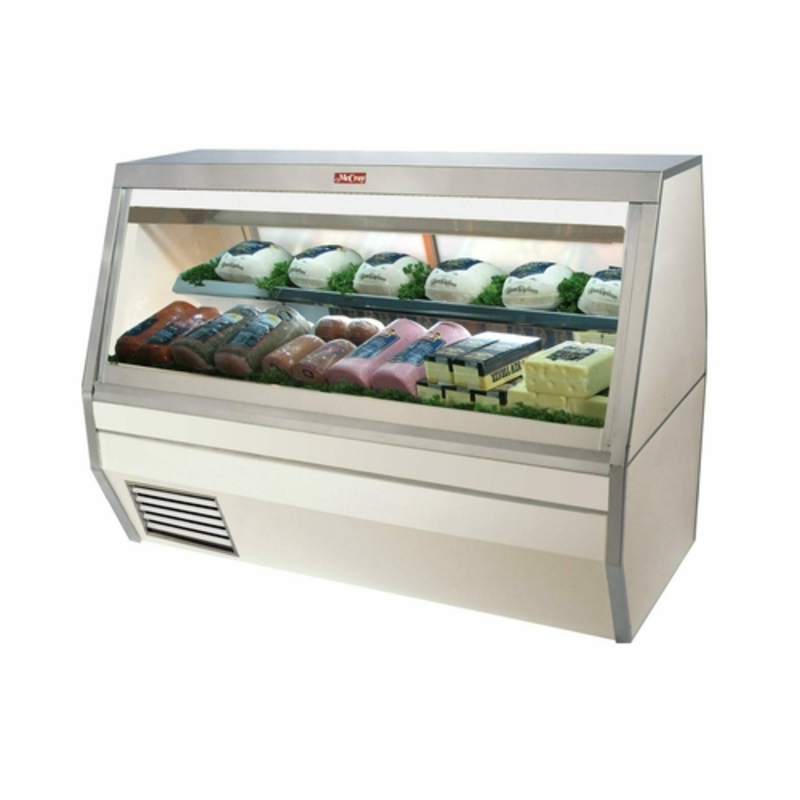 Howard-McCray SC-CDS35-4-S-LED 50-Inch Stainless Steel Double Duty Deli Display Case