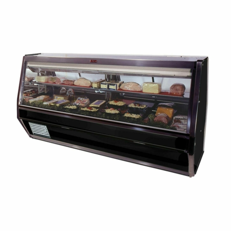 Howard-McCray SC-CDS40E-10-BE-LED 124.5-Inch Single Duty Deli Case with Gravity Coil Refrigeration