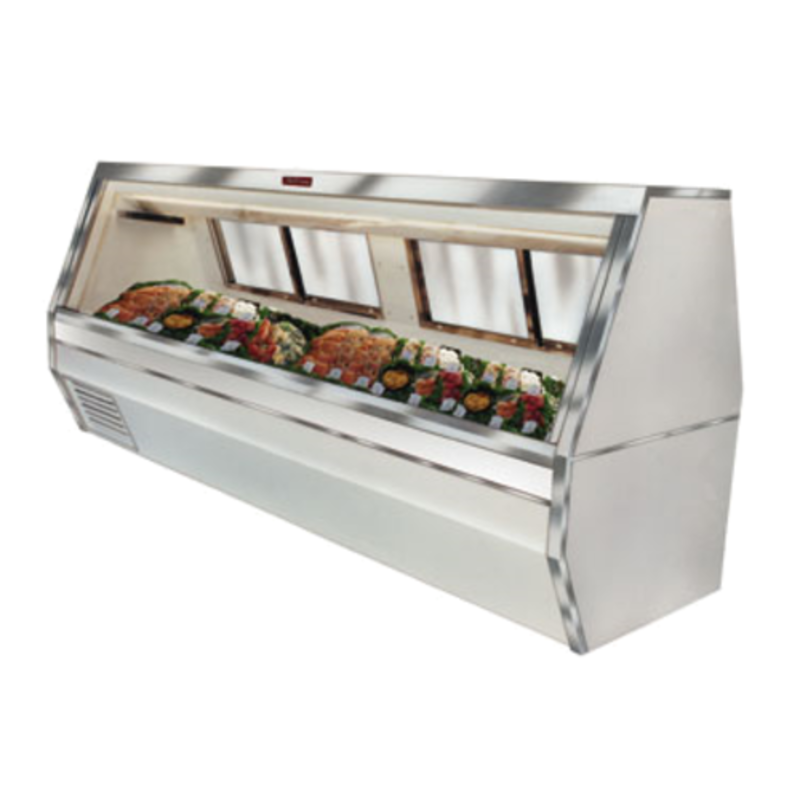 Howard-McCray SC-CFS35-8-LED 95-Inch Double Duty Seafood & Poultry Display Case