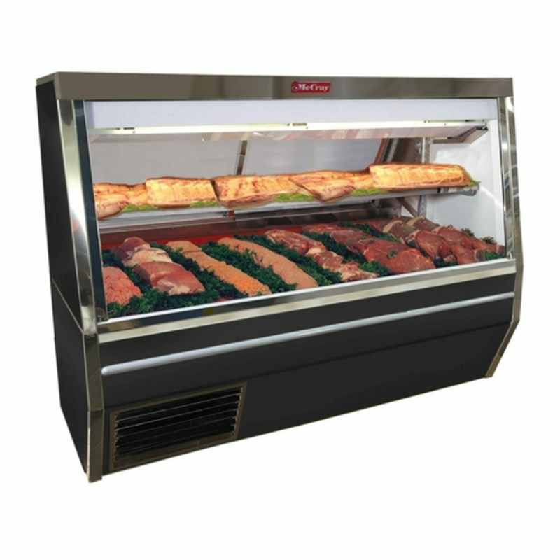 Howard-McCray SC-CMS34N-12-BE-LED 144-Inch Self-Contained Double Duty Red Meat Display Case
