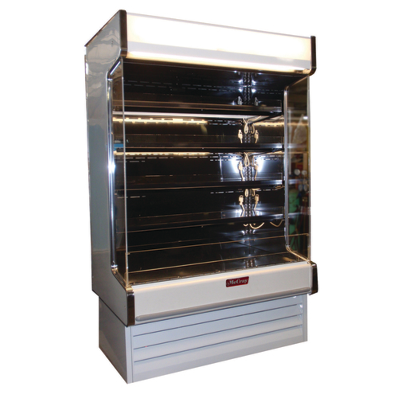 Howard-McCray 51" Open Refrigerated Grab-And-Go Merchandiser SC-OD35E-4-LED-LC