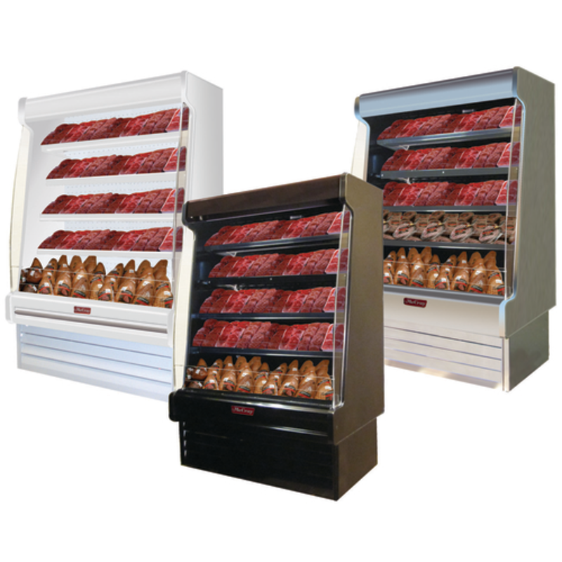 Howard-McCray SC-OM35E-4S-S-LED 51-Inch Packaged Meat Open Case Merchandiser