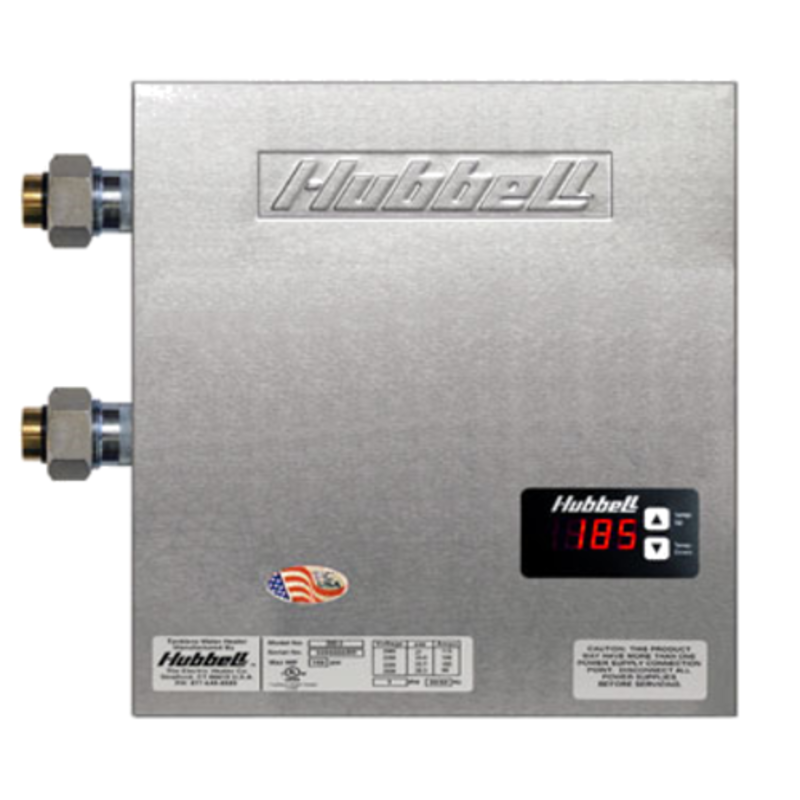 Hubbell JTX027-3T6 27kW Commercial Tankless Electric Booster Heater, 600V