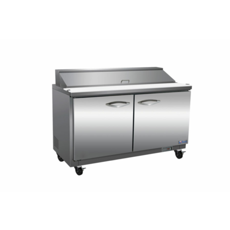 IKON ISP36 36-Inch Two-Door Sandwich and Salad Prep Refrigerator