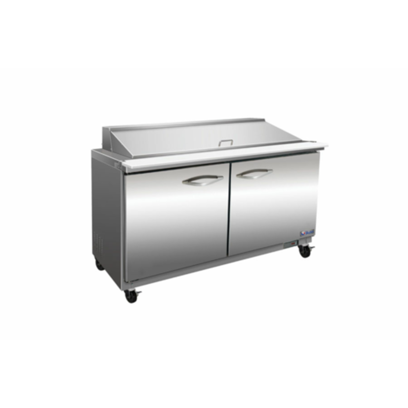 IKON ISP48M 48-Inch Commercial Mega Top Sandwich and Salad Prep Table