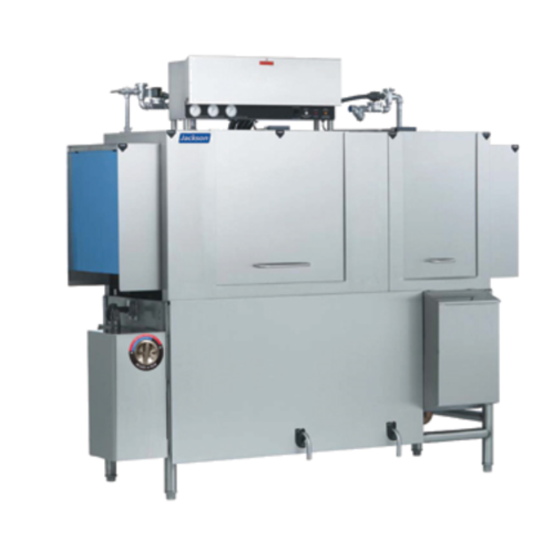 Jackson AJX-66CEL Low-Temperature Conveyor Dishwasher with 25-Inch Clearance - 209 Racks/Hr
