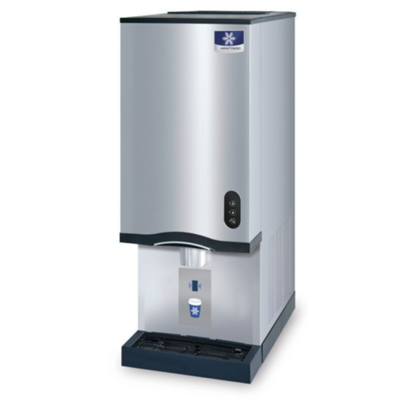 Manitowoc CNF0202A 315-Lb Air-Cooled Countertop Nugget Ice and Water Dispenser