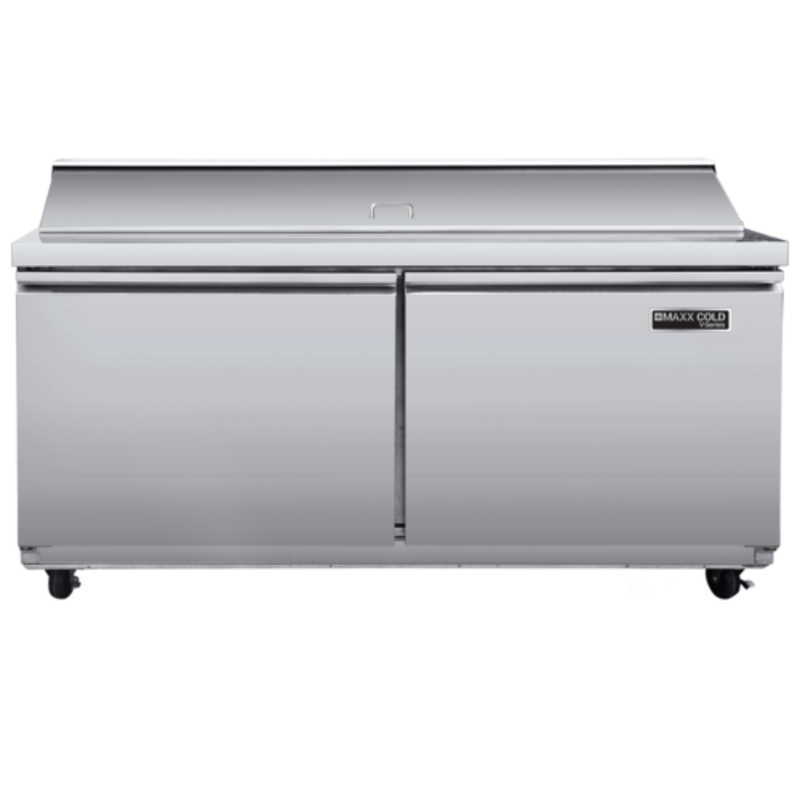 Maxx Cold MVR60SHC 61-Inch Commercial Sandwich and Salad Prep Table