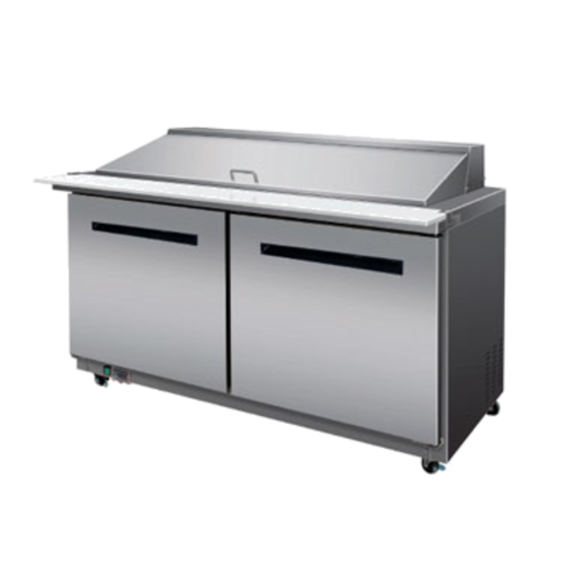 Maxx Cold MXCR60MHC 61.2-Inch Megatop Prep Station - 15.5 Cu. Ft.