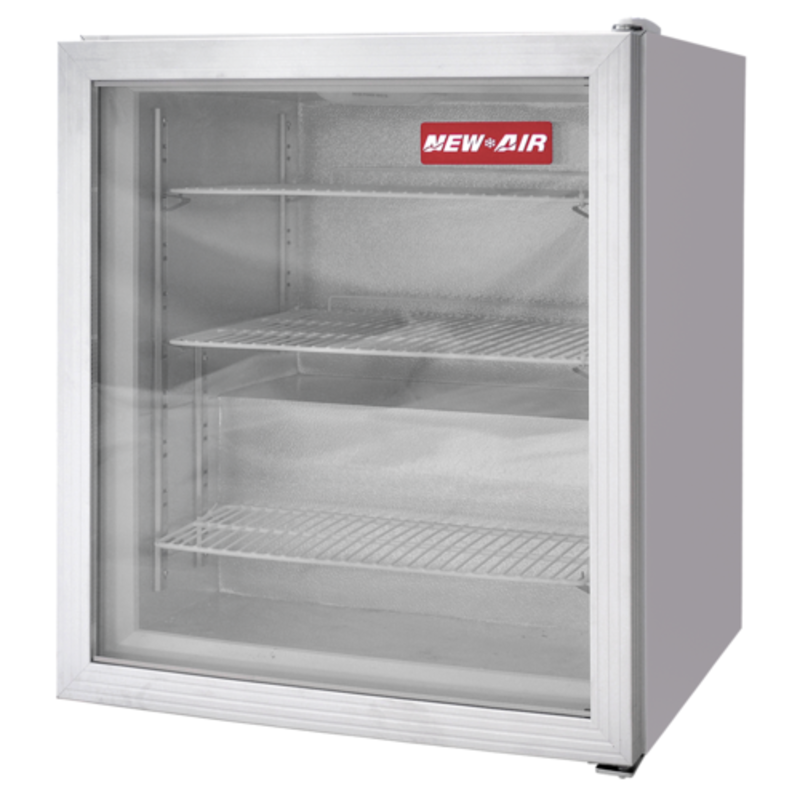 New Air NCF-20-HB 23.5-Inch Glass Door Countertop Display Freezer