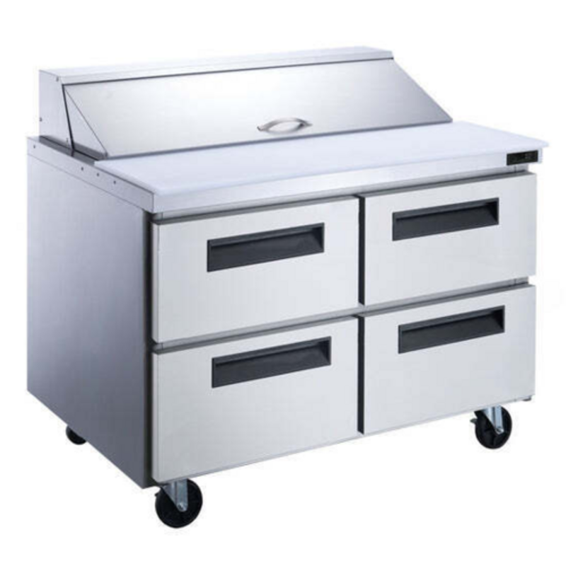 New Air NPT-036-MSA 36" Commercial Mega Top Sandwich and Salad Prep Table
