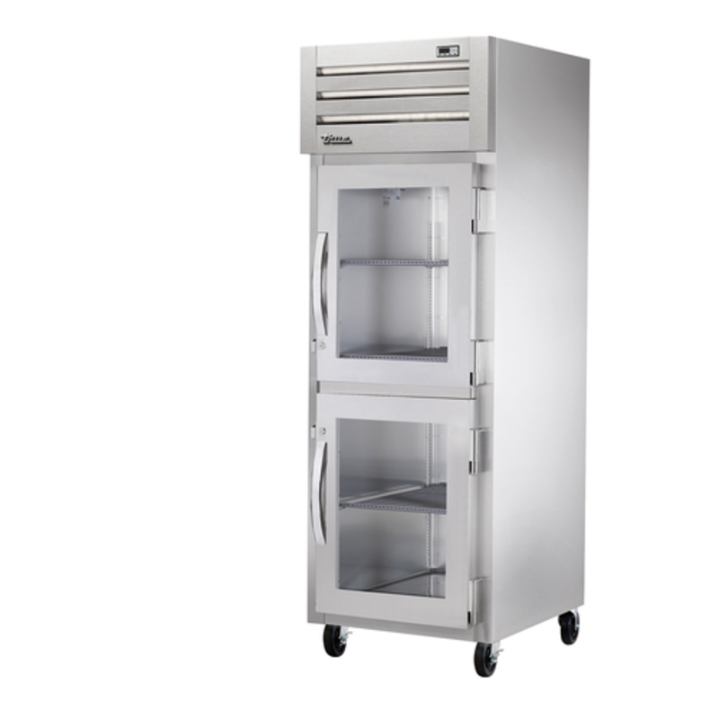 True STG1R-2HG-HC 27.5" Spec Series Reach-In Refrigerator with Glass Half-Doors