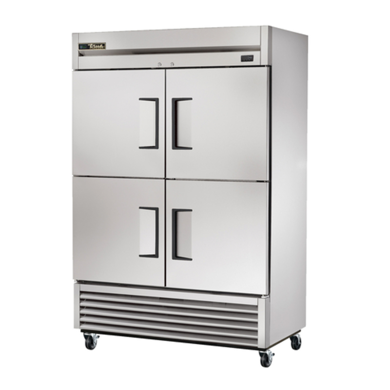 True T-49F-4-HC 54-Inch Reach-In Commercial Freezer with 4 Half Solid Doors