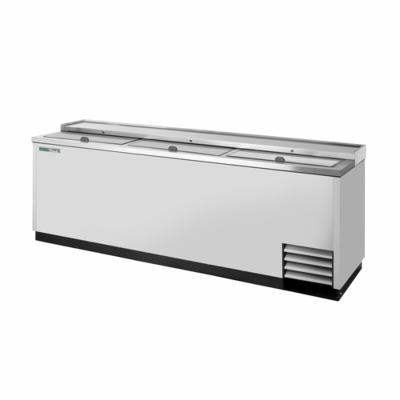 True TD-95-38-S-HC 95-Inch Commercial Stainless Steel Horizontal Bottle Cooler