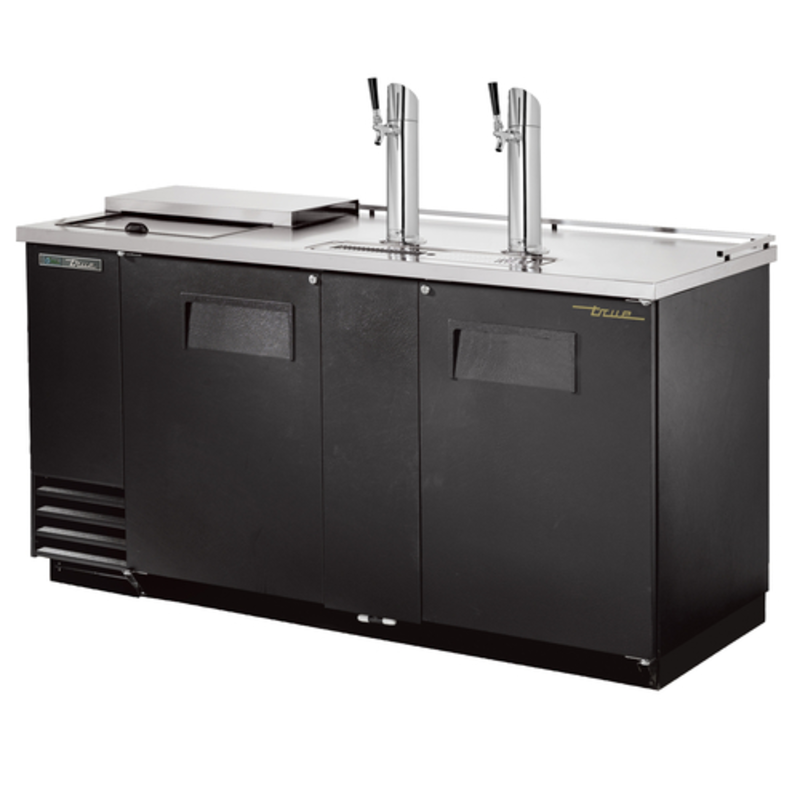 True TDD-3CT-HC 69.13-Inch Direct Draw Beer Dispenser with Club Top