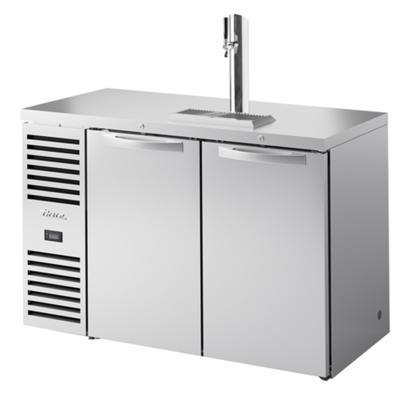 True Refrigeration TDR52-RISZ1-L-S-SS-1 52-Inch Stainless Steel Outdoor Draft Beer Dispenser
