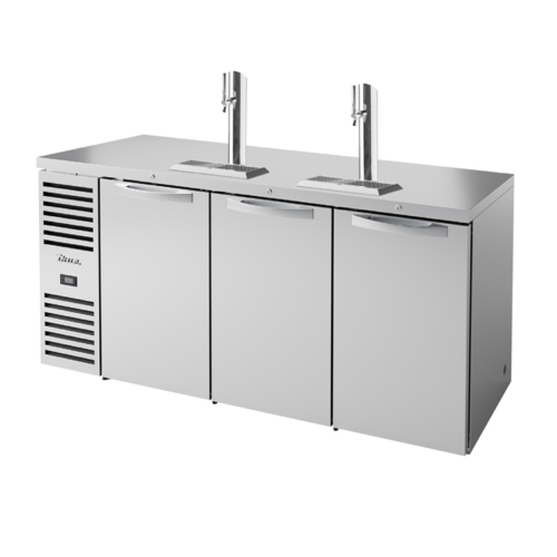 True TDR72-RISZ1-L-S-SSS-1 72-Inch Stainless Steel Draft Beer Dispenser