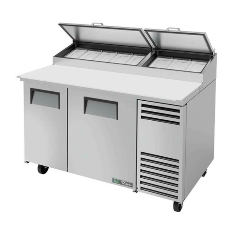 True TPP-AT-60-HC 60-Inch Two-Door Commercial Pizza Prep Table