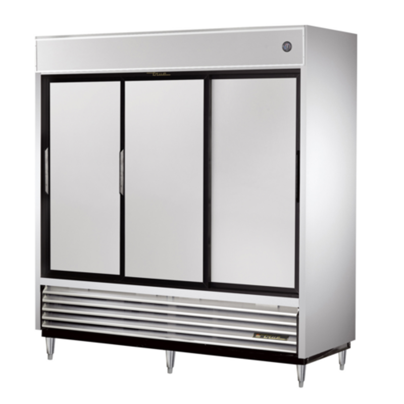 True TSD-69-HC 78-Inch Solid Sliding Door Commercial Reach-In Refrigerator