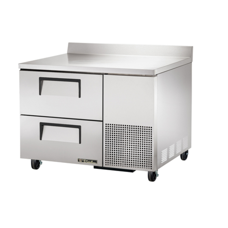 True TWT-44D-2-HC 44.5" Deep Worktop Refrigerator with 2 Drawers