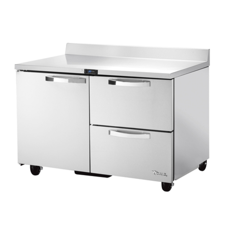 True TWT-48D-2-HC~SPEC3 48-Inch SPEC SERIES Worktop Refrigerator with Door and Drawers