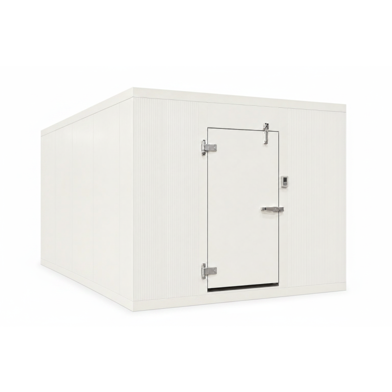 8x10 Walk in Cooler Kit with Cam-Lock Panels and Monoblock Cooling Unit