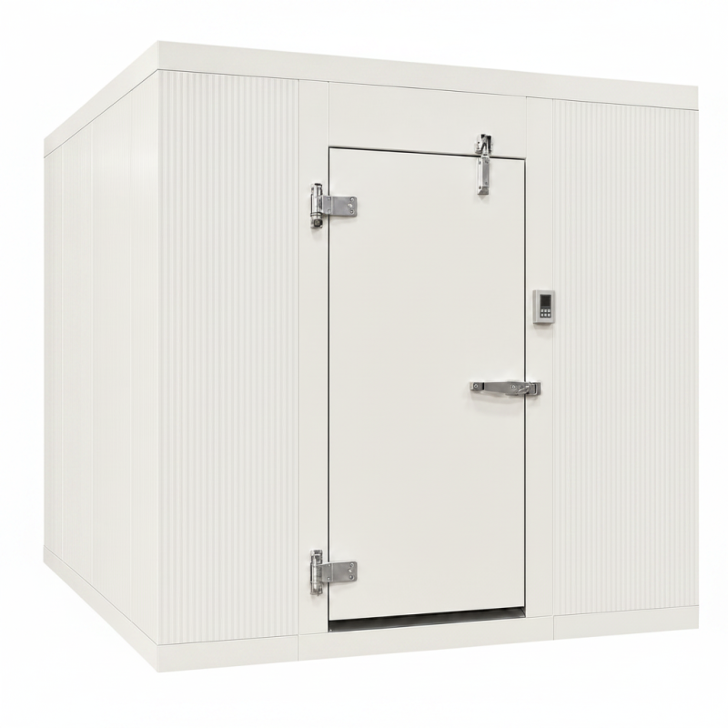 6x6 Walk in Cooler Kit with Cam-Lock Panels and Monoblock Cooling Unit