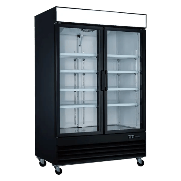 D1.2BM2F-HC Two Glass Door Freezer - 53" Width