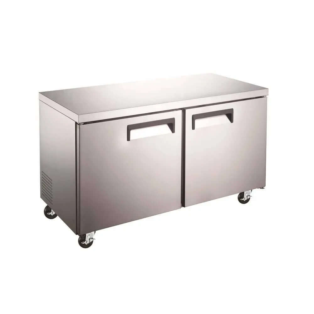 UUC60F Two Solid Door Under Counter Freezer - 60" Width