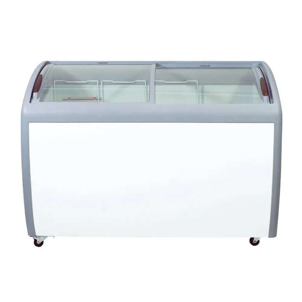 XS-360YX Curved Glass Top Chest Freezer - 50" Width